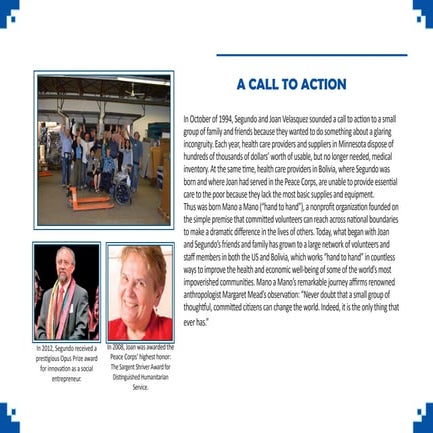 Mano a Mano: Creating Partnerships to Improve Lives