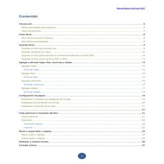 Manual básico de excel 2007