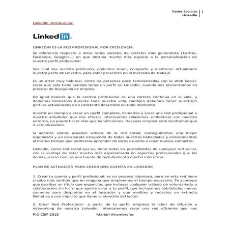Manual básico de linkedin