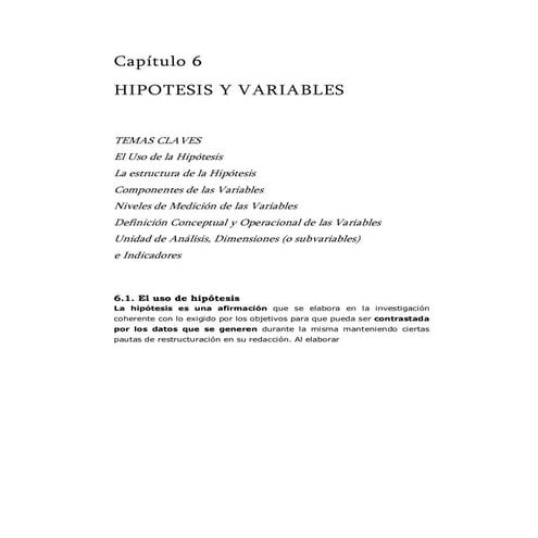 Manual básico de metodología de la investigación   capitulo 6