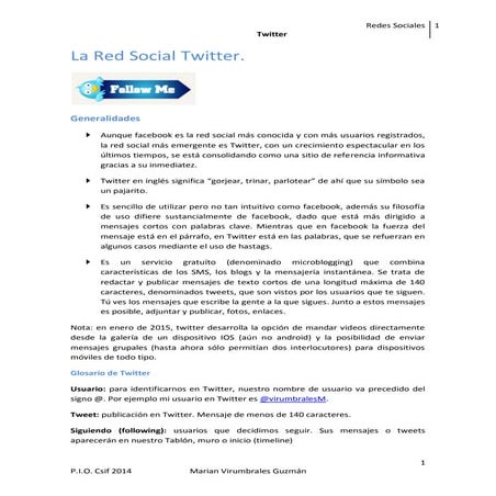 Manual básico de twitter