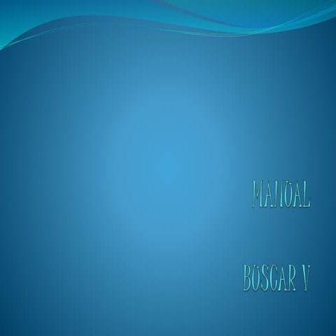 Manual buscar v