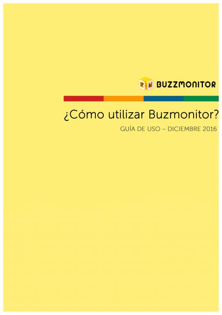 Manual Buzzmonitor - Deciembre 2016 (castellano)