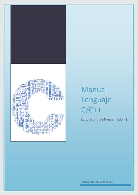 Manualito C/C++ - Leonardo Aquino