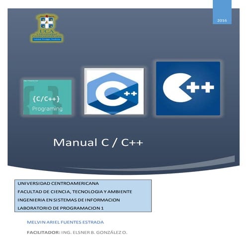 Manual C / C++ Melvin | DOCX