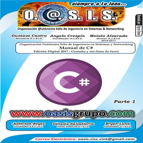 Manual c# 1 o@sis 2017