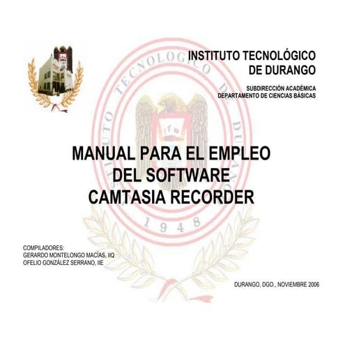 Manual camtasia noviembre 2006