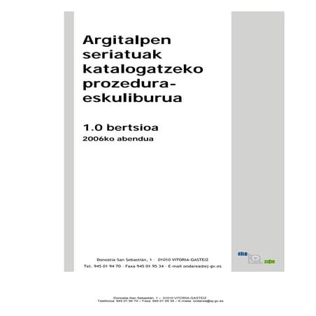 Argitalpen seriatuak