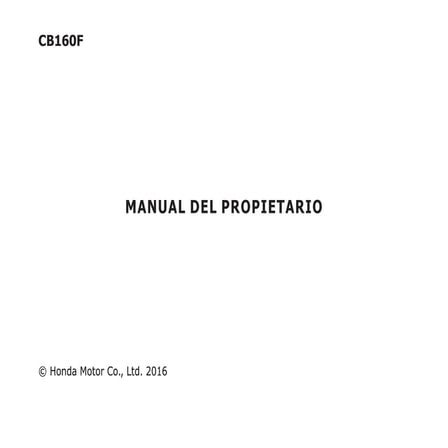 manual de usuario honda CBF160 INVICTA 2017.pdf