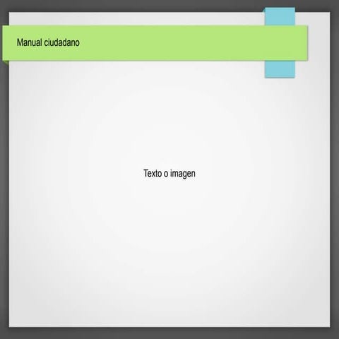 Manual ciudadano