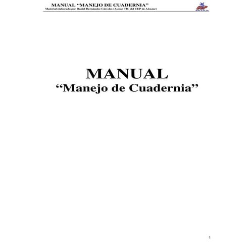 Manual cuadernia