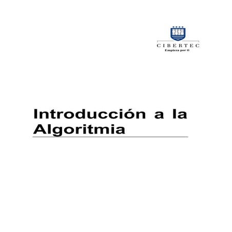 Introducción a la Algoritmia