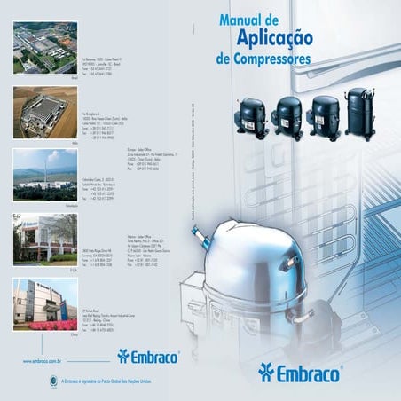 Manual de aplicação de compressores embraco 2
