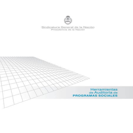 Manual de auditoria de proyectos sociales