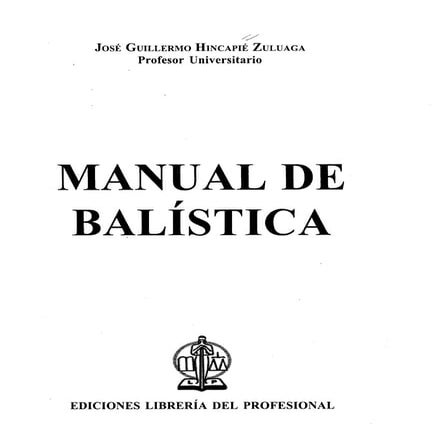 Manual de balistica 2015