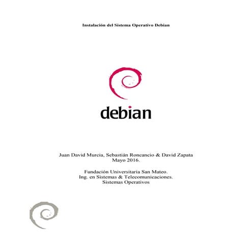 Manual debian