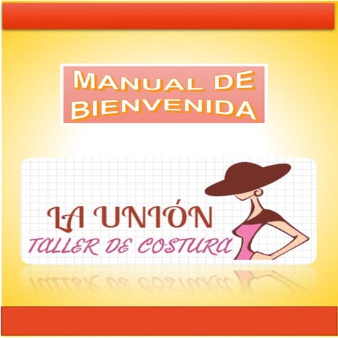 Manual de bienvenida de un taller de costura