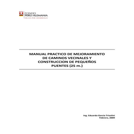 Manual de caminos y puentes