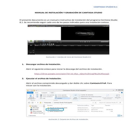 Manual de camtasia studio | PDF