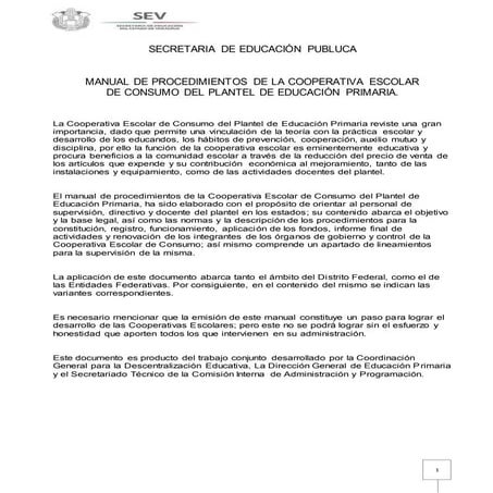 Manual de cooperativas | DOCX