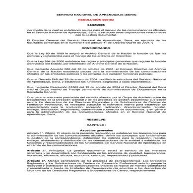 Manual De Correspondencia Sena