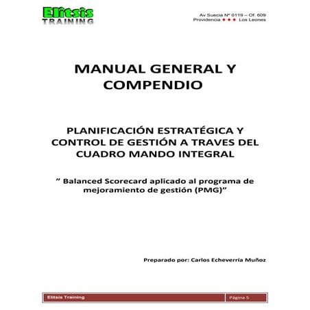 Manual de cuadro mando integral