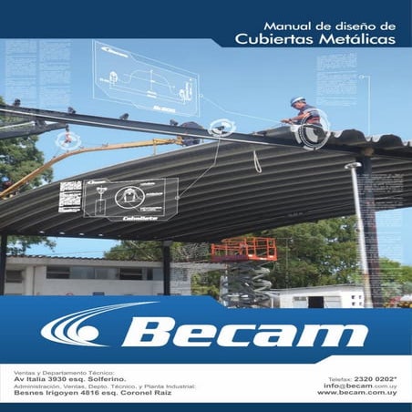 Manual de diseno de cubiertas metalicas | PDF