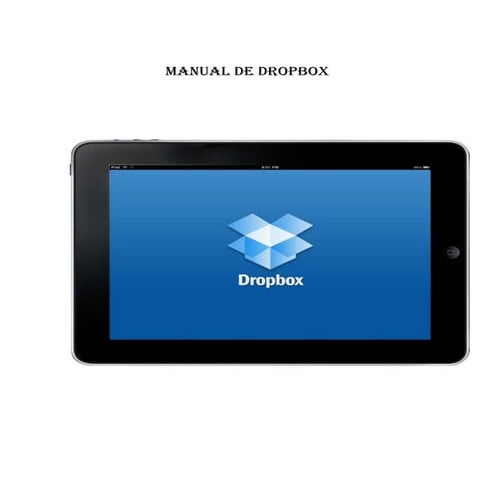 Manual de dropbox | DOCX