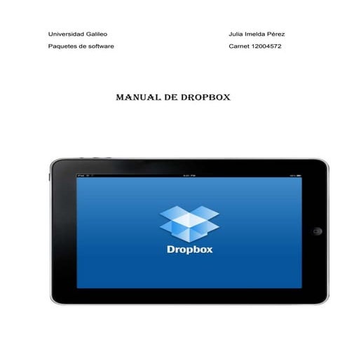 Manual de dropbox