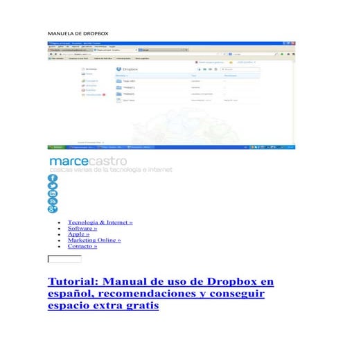 Manual de dropbox