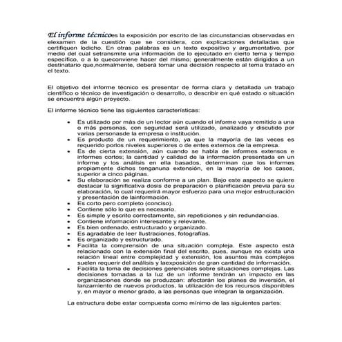 Manual de elaboracion de informes