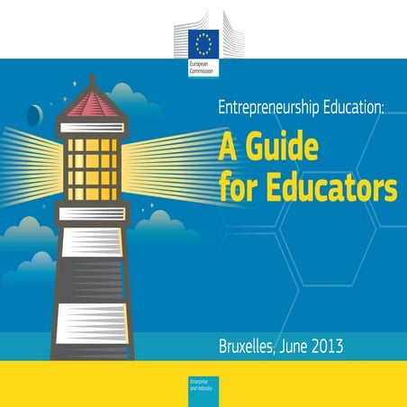 Entrepreneurship Education:  A Guide for EducatorsManual de empreendedorismo