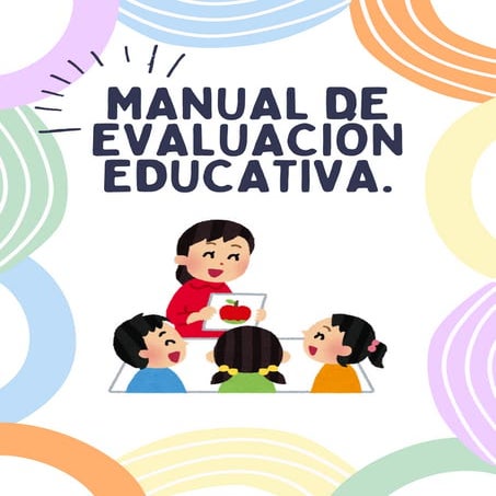Manual de evaluacion educativa Preescolar | PDF