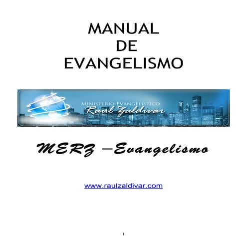 Manual de evangelismo_raul_zaldivar_ministries