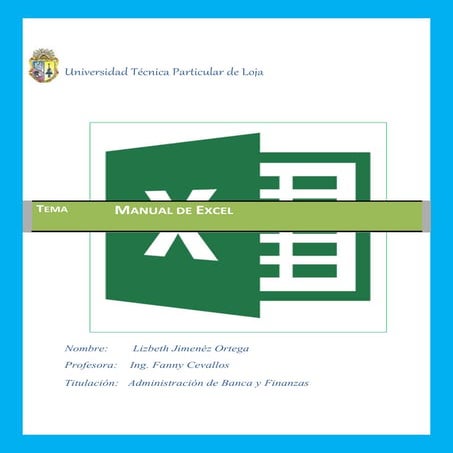 Manual de excel