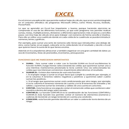 Manual de excel