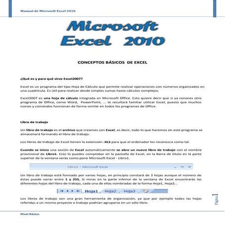 Manual de Office Excel 2010