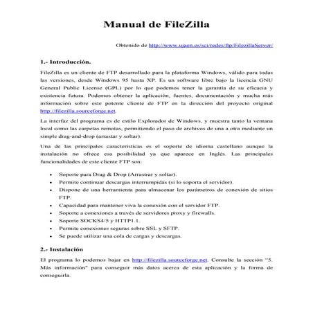 Manual de file_zilla