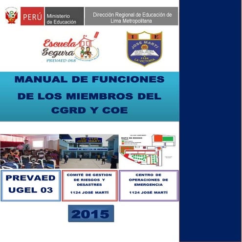 MANUAL DE FUNCIONES DE LOS MIEMBROS DEL COE