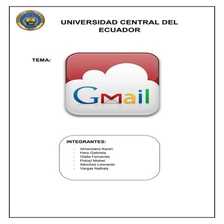 Manual de g mail - grupo 8