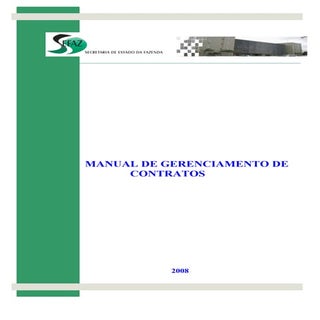 Manual de gerenciamento de contratos