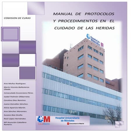 Manual de heridas del hospital universitario de móstoles 