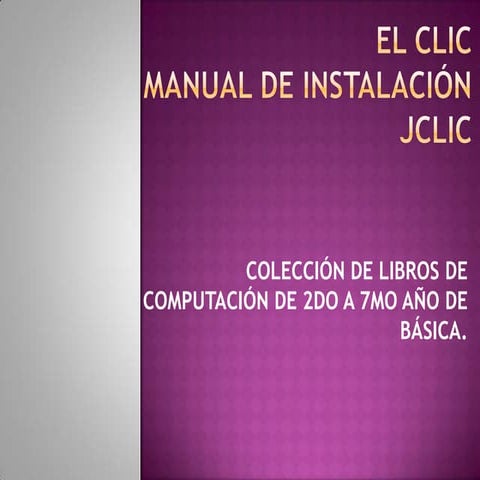 Manual de instalacion jclic