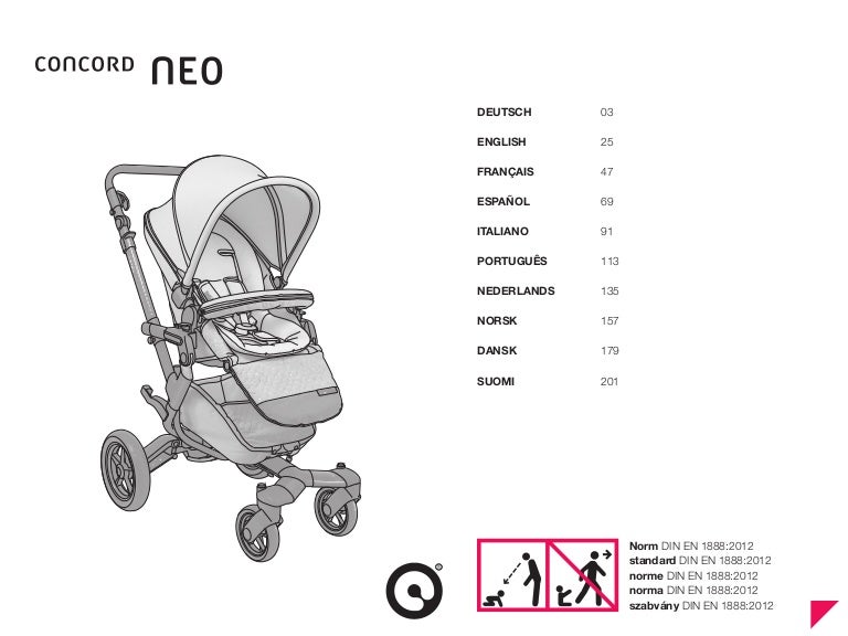 concord pushchair
