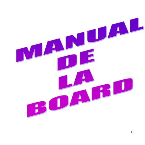 Manual  De La Board