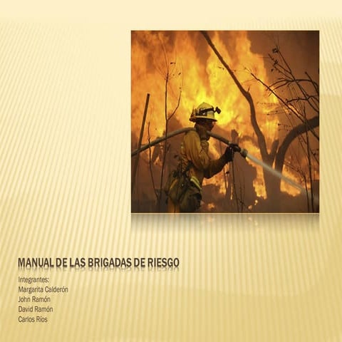 Manual de las brigadas de incendios