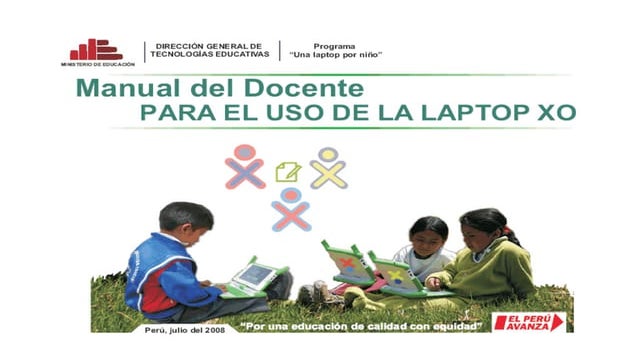 Manual del docente   uso de la laptop xo