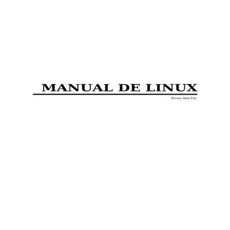 Manual de linux