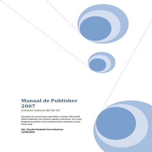 Manual de microsoft publisher 2007