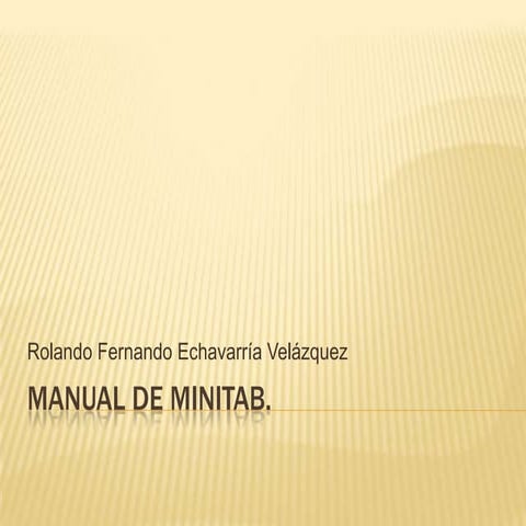 Manual de minitab 